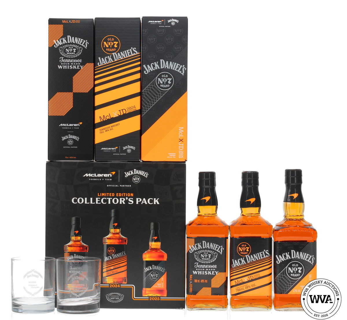 Jack Daniel's Mclaren Limited Edition Collector's Pack