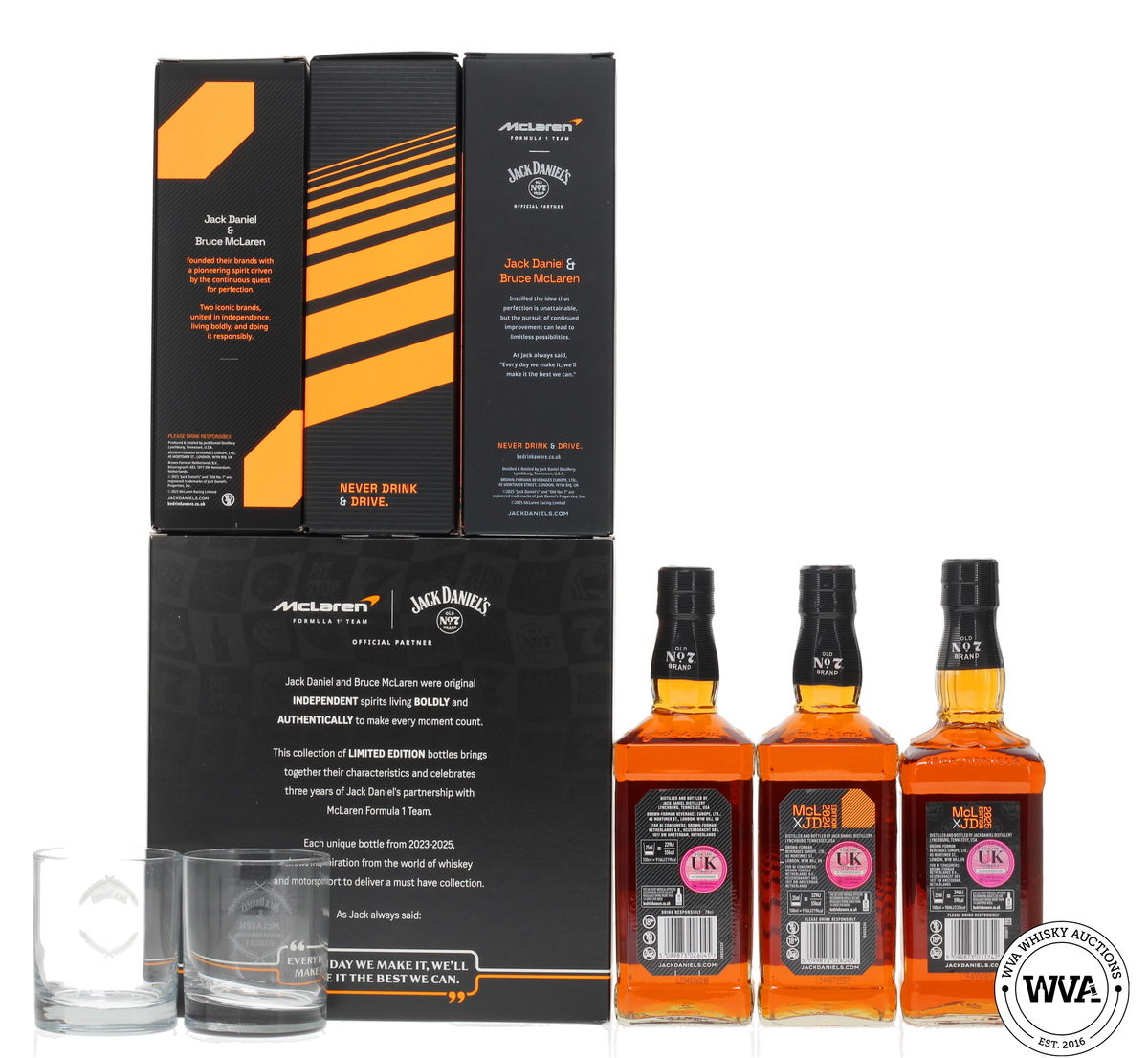 Jack Daniel's Mclaren Limited Edition Collector's Pack