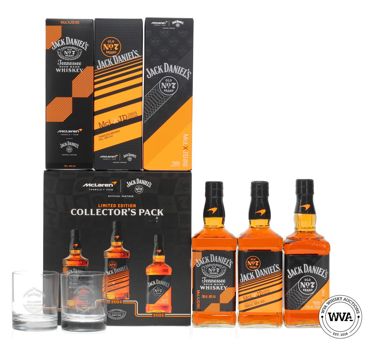 Jack Daniel's Mclaren Limited Edition Collector's Pack
