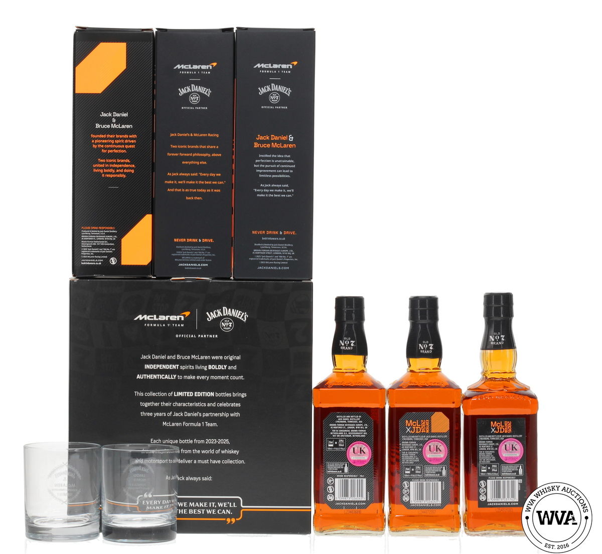 Jack Daniel's Mclaren Limited Edition Collector's Pack