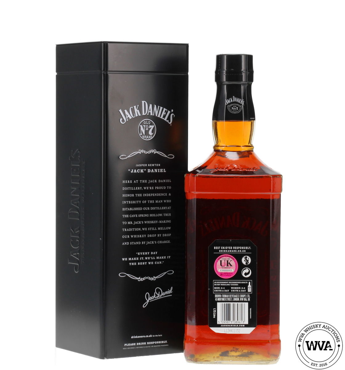 Jack Daniel's Old No.7 (1.75ltr) & Presentation Tin