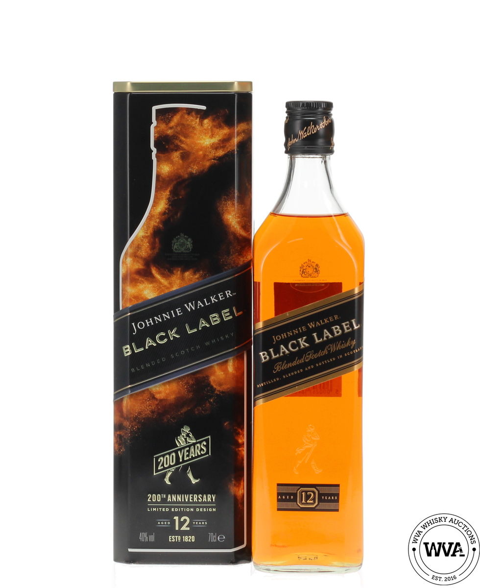 Johnnie Walker - Black Label 12 Year Old - 200 Years