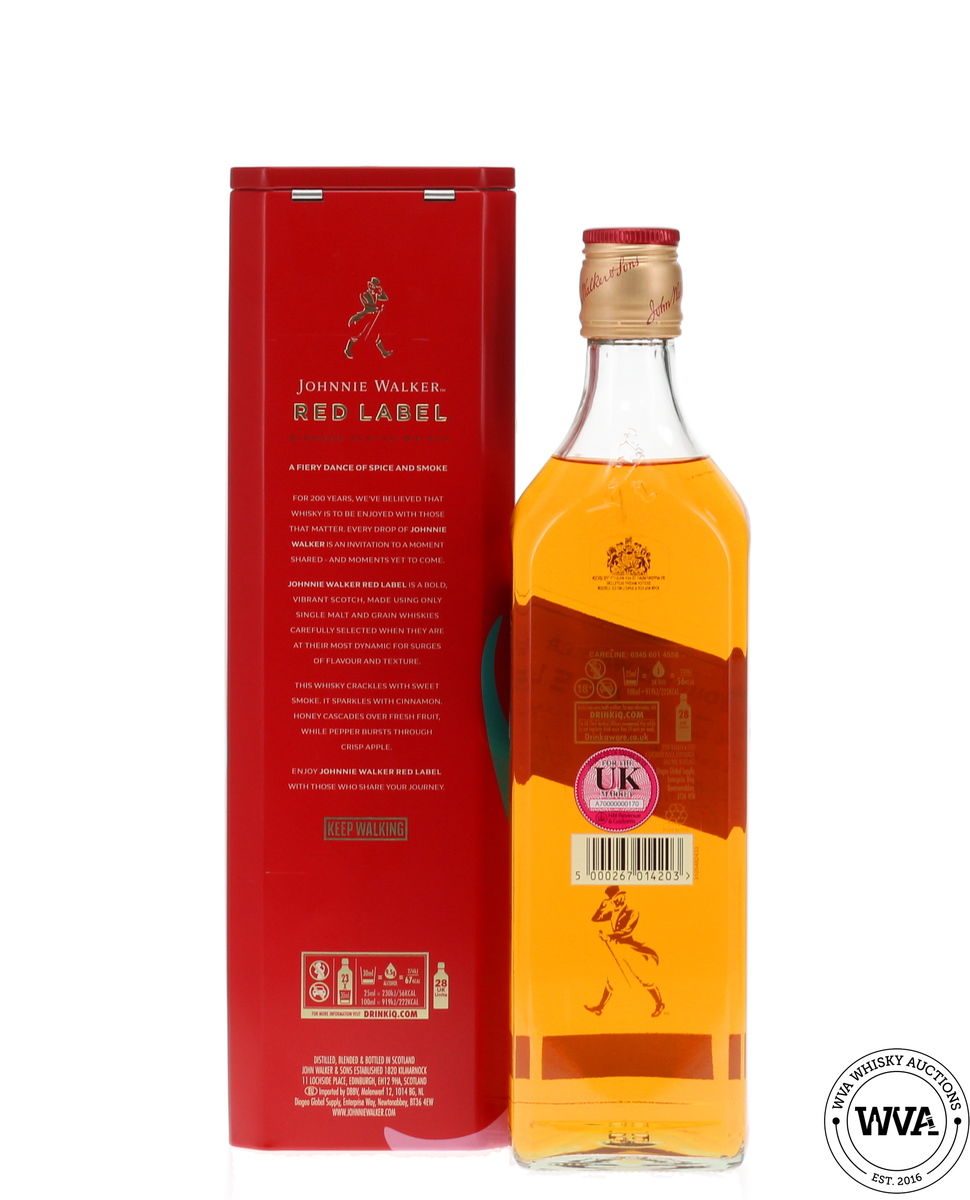 Johnnie Walker Red Label Limited Edition Tin