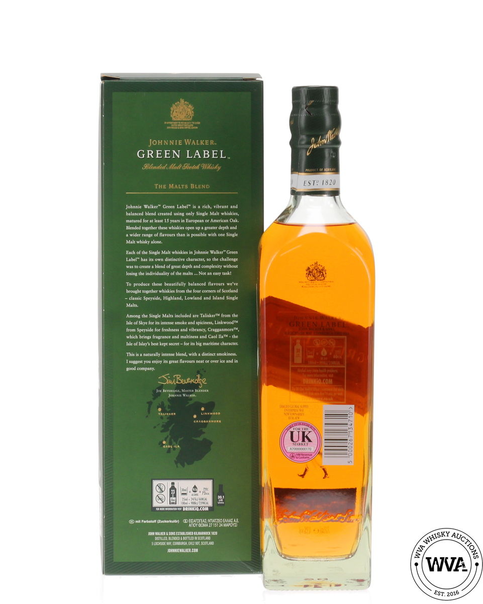 Johnnie Walker 15 Year Old Green Label