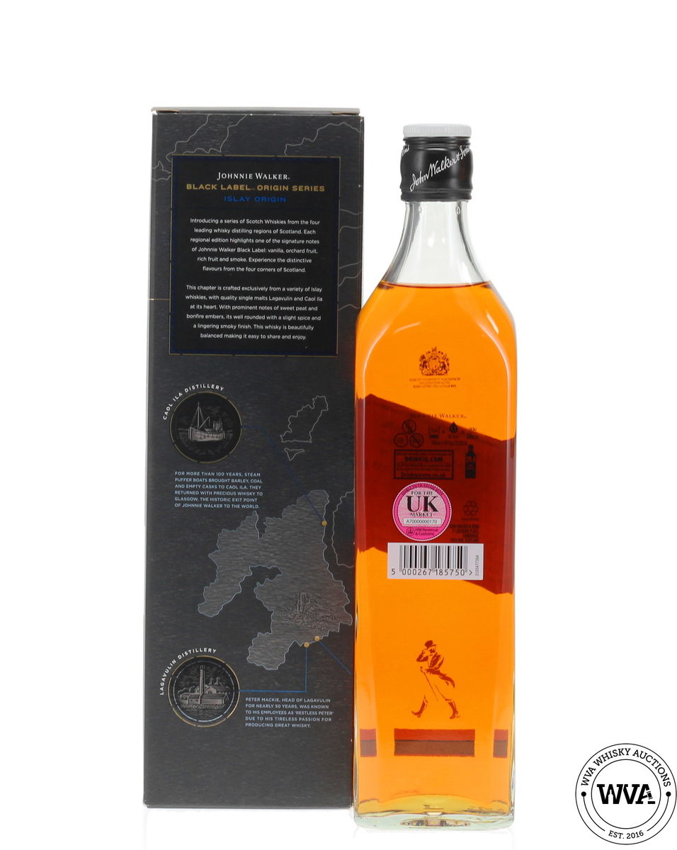 Johnnie Walker 12 Year Old Black Label - Islay Origin