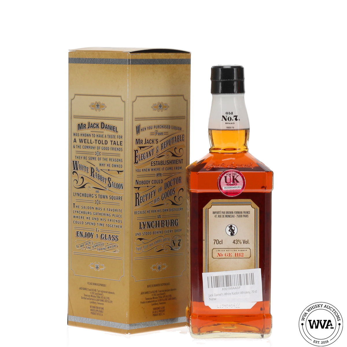 Jack Daniel's - White Rabbit Saloon 120th Anniversary Edition