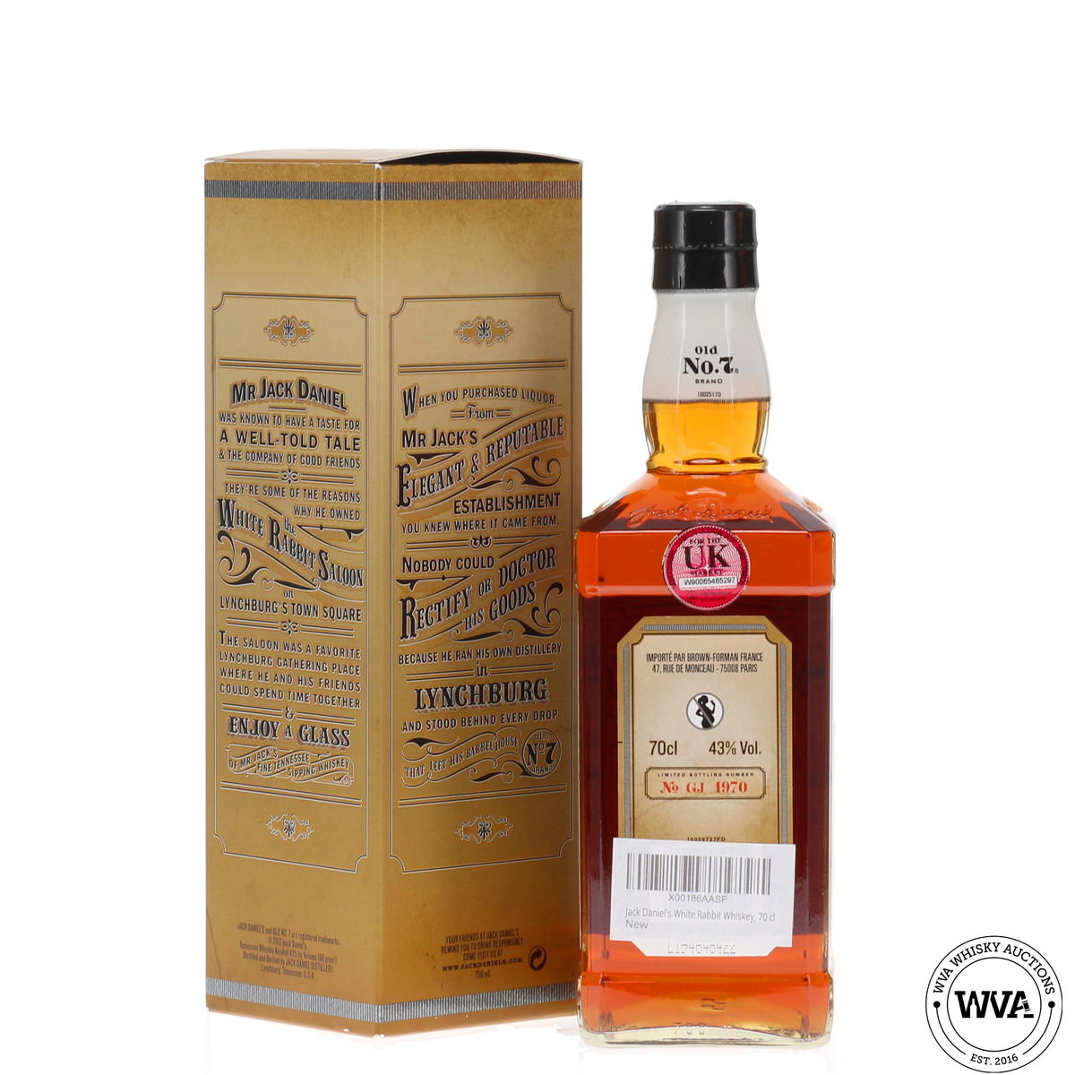 Jack Daniel's - White Rabbit Saloon 120th Anniversary Edition