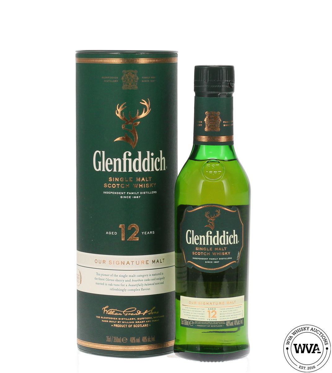 Glenfiddich 12 Year Old - Our Signature Malt (35cl)