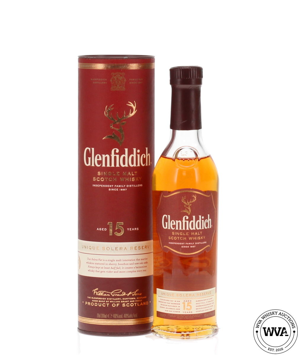 Glenfiddich 15 Year Old - Unique Solera Reserve (20cl)