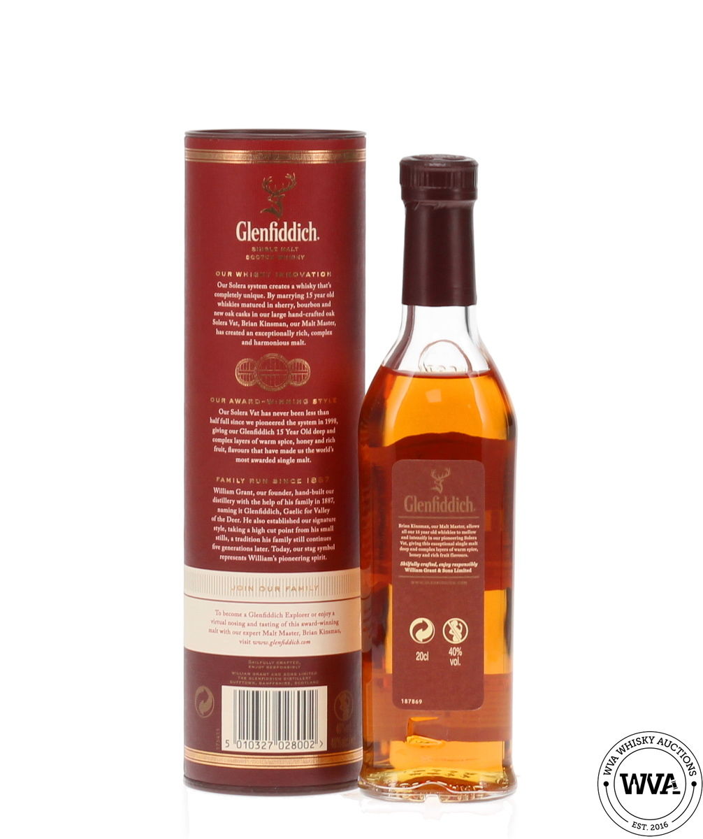 Glenfiddich 15 Year Old - Unique Solera Reserve (20cl)