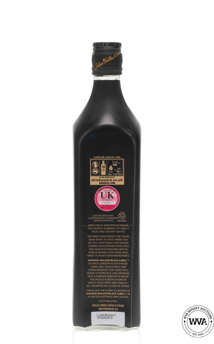 Johnnie Walker 12 Year Old Black Label - 200 Years Keep Walking Limited Edition