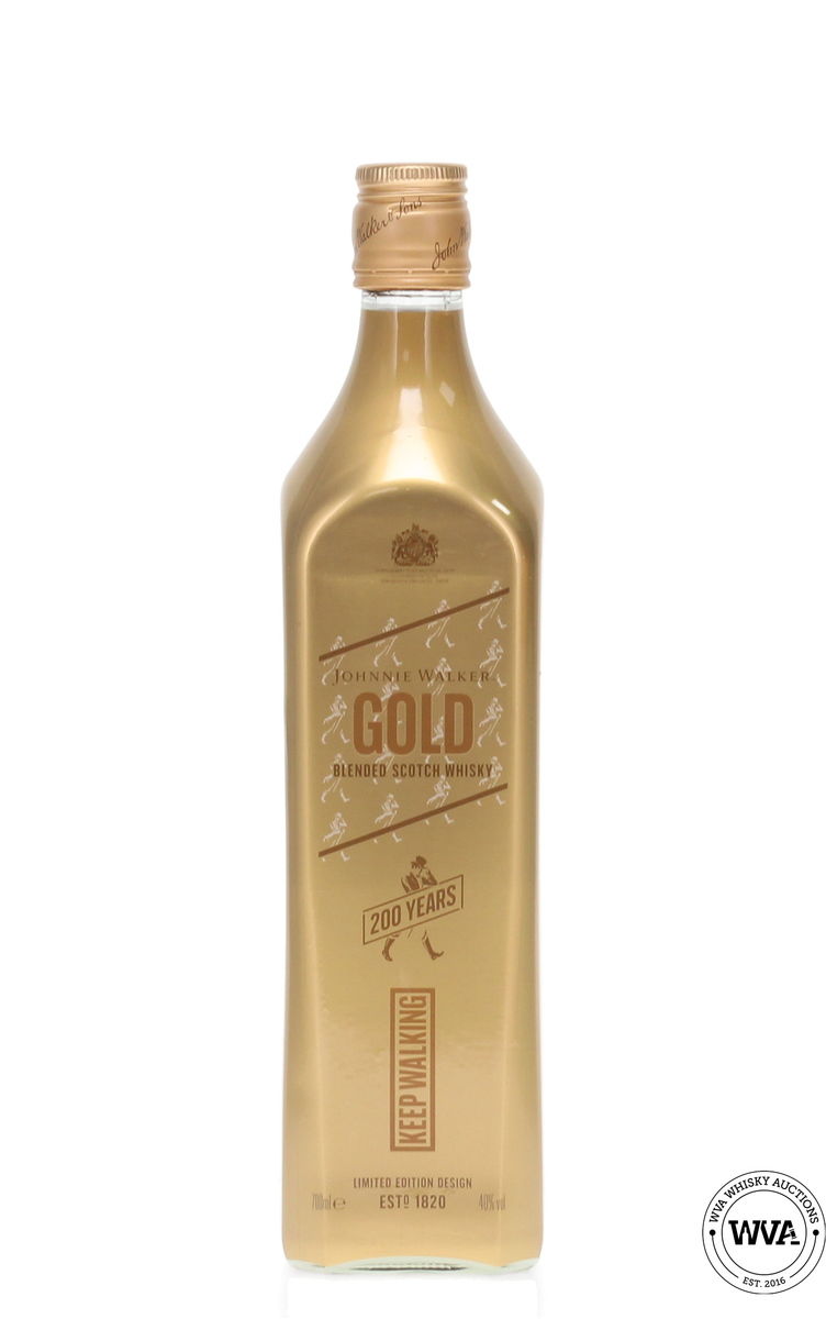 Johnnie Walker Gold - 200 Years Keep Walking Limited Edition