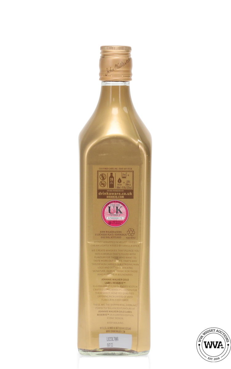 Johnnie Walker Gold - 200 Years Keep Walking Limited Edition