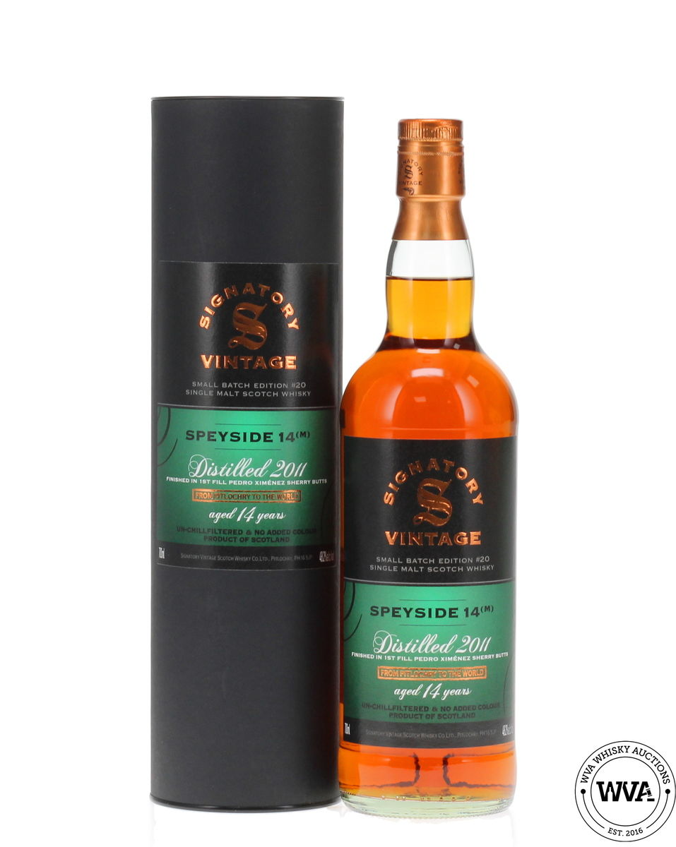 Macallan Speyside 14 Year Old (M) 2011 #20 Signatory Vintage