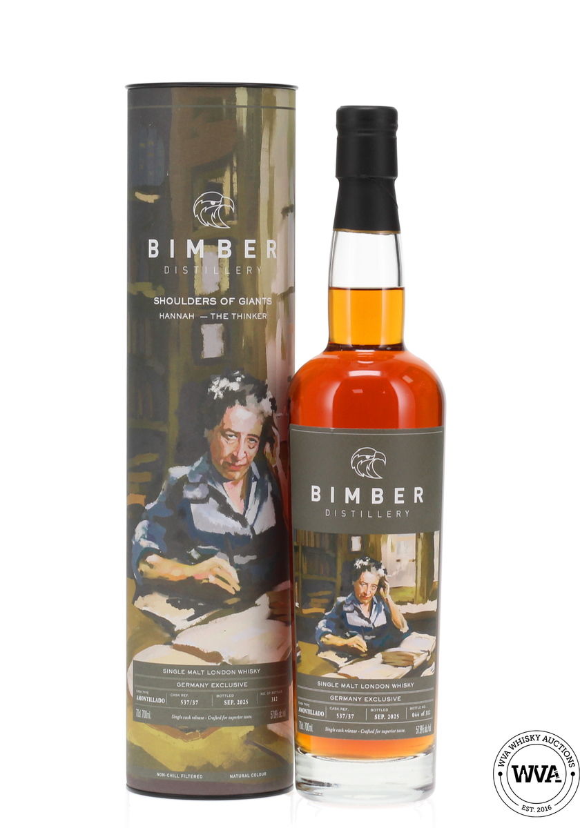 Bimber Single Cask #537/37 Shoulders of Giants Hannah The Thinker - Germany Exclusive