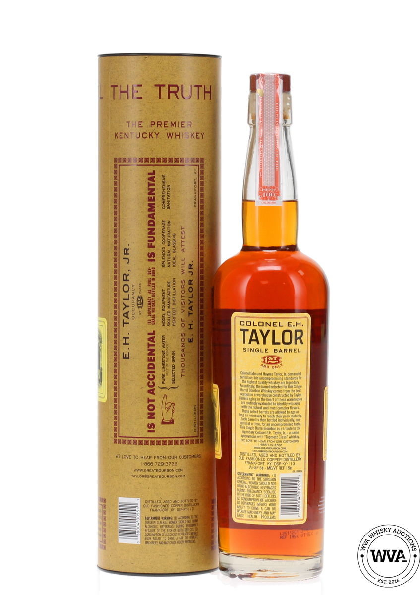 Colonel E.H Taylor Small Batch Bottled In Bond