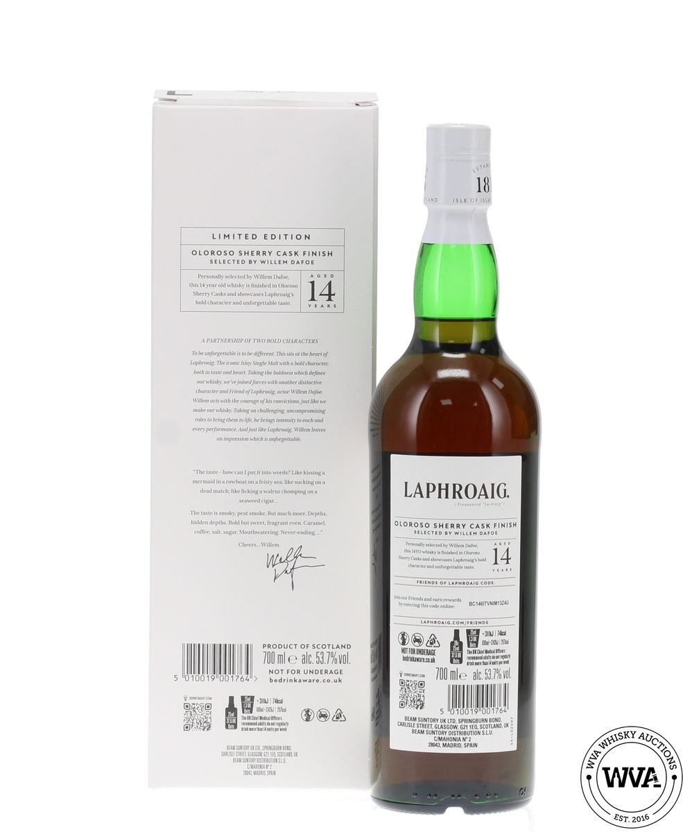 Laphroaig 14 Year Old - Willem Dafoe Limited Edition