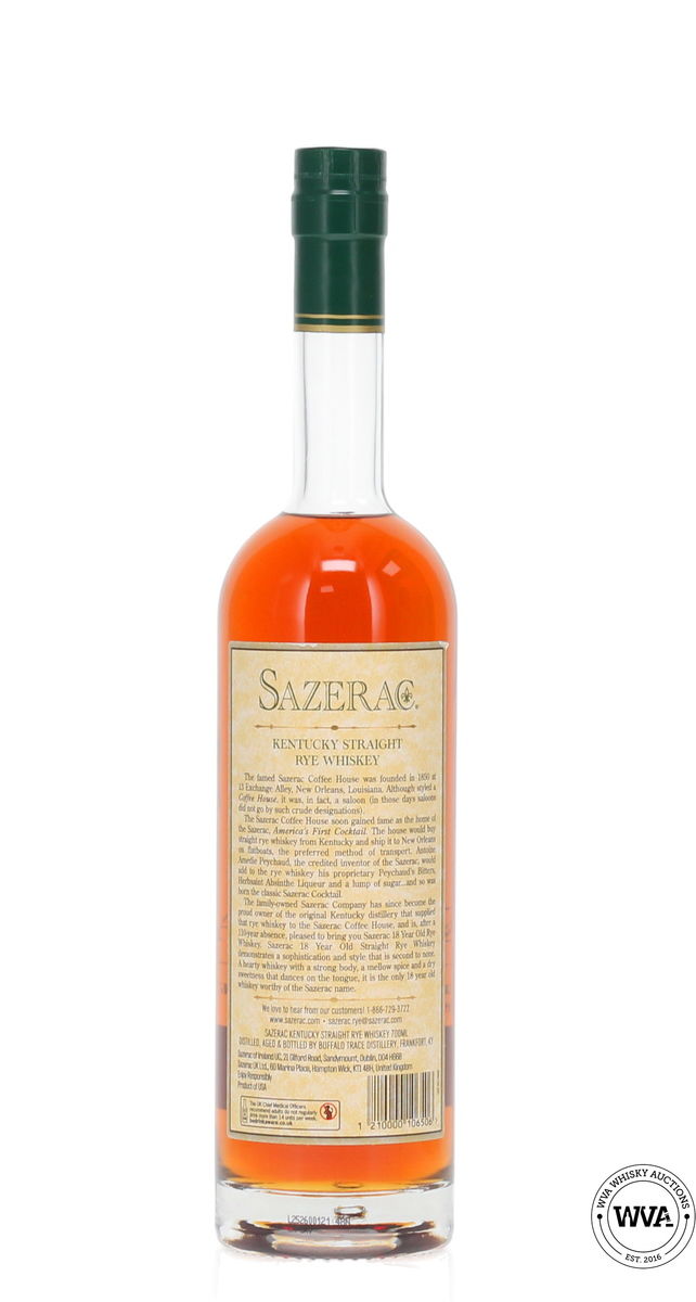 Sazerac 18 Year Old - BTAC 2025 Limited Edition