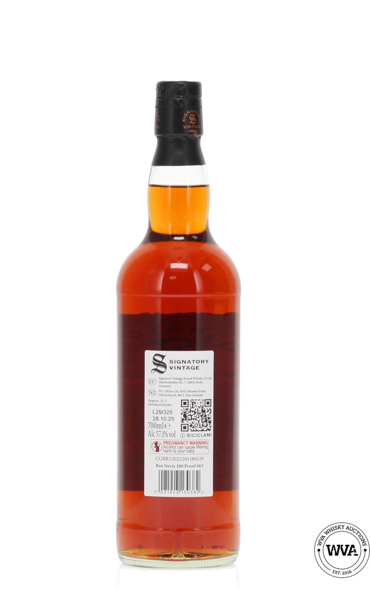 Ben Nevis 10 Year Old 2014 #63 - Signatory Vintage