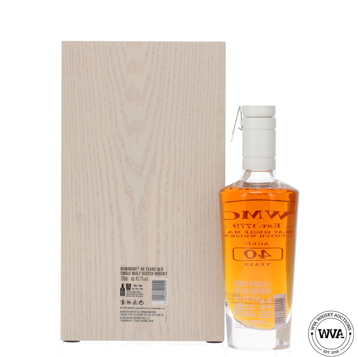Bowmore 40 Year Old 2024 Release