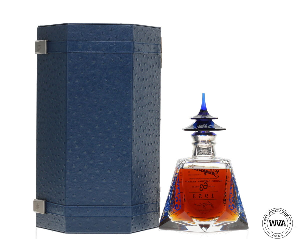 Glenfarclas 63 Year Old (1953) - Pagoda Sapphire Reserve (Silver Edition) Cask #1677