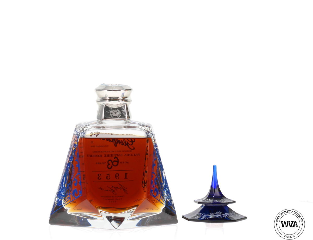 Glenfarclas 63 Year Old (1953) - Pagoda Sapphire Reserve (Silver Edition) Cask #1677