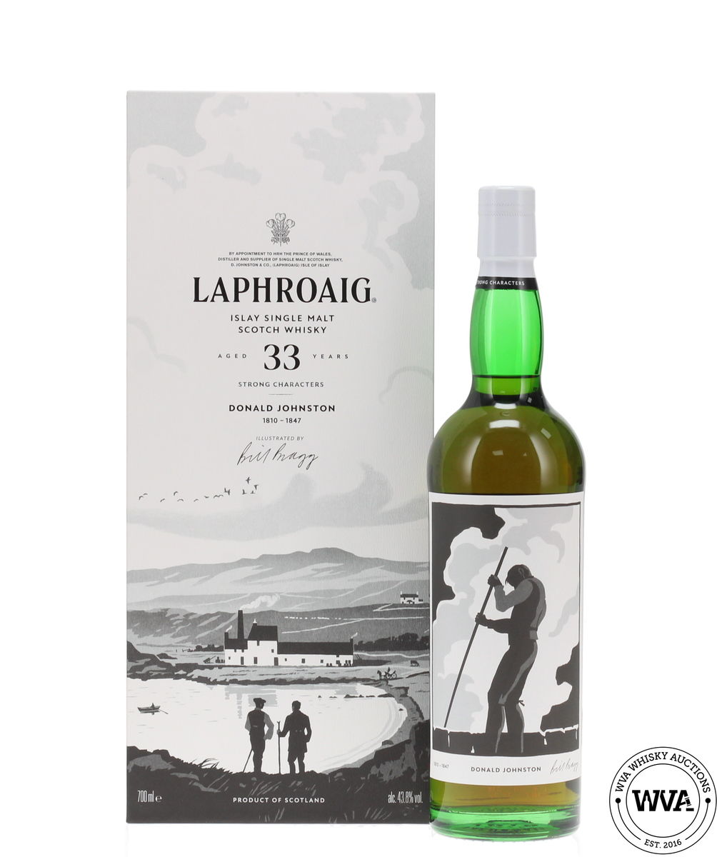 Laphroaig 33 Year Old Strong Characters - Donald Johnston