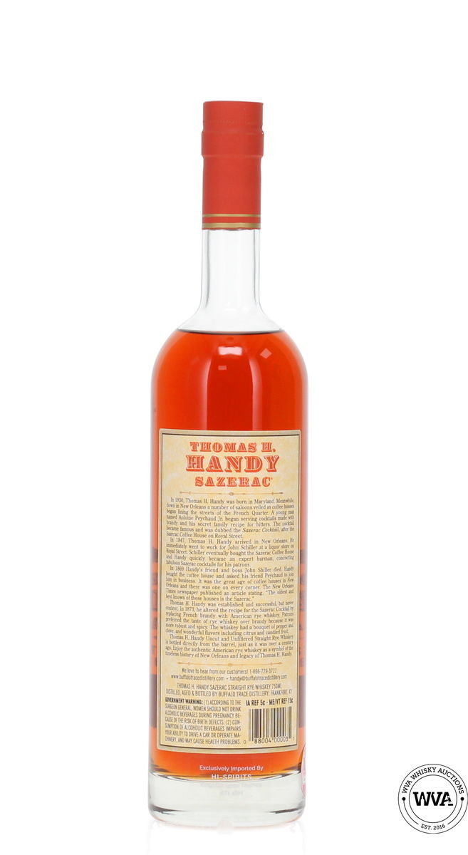 Thomas H Handy Sazerac BTAC 2020 Limited Edition
