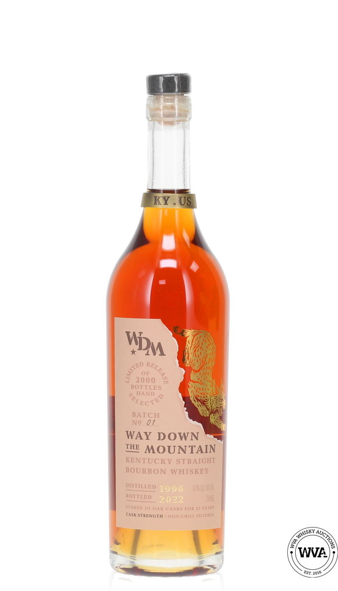 Way Down The Mountain 25 Year Old 1996 Bourbon Batch No.1