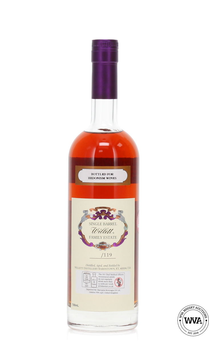 Willett 11 Year Old #2044 Single Barrel Bourbon - Hedonism Wines Exclusive