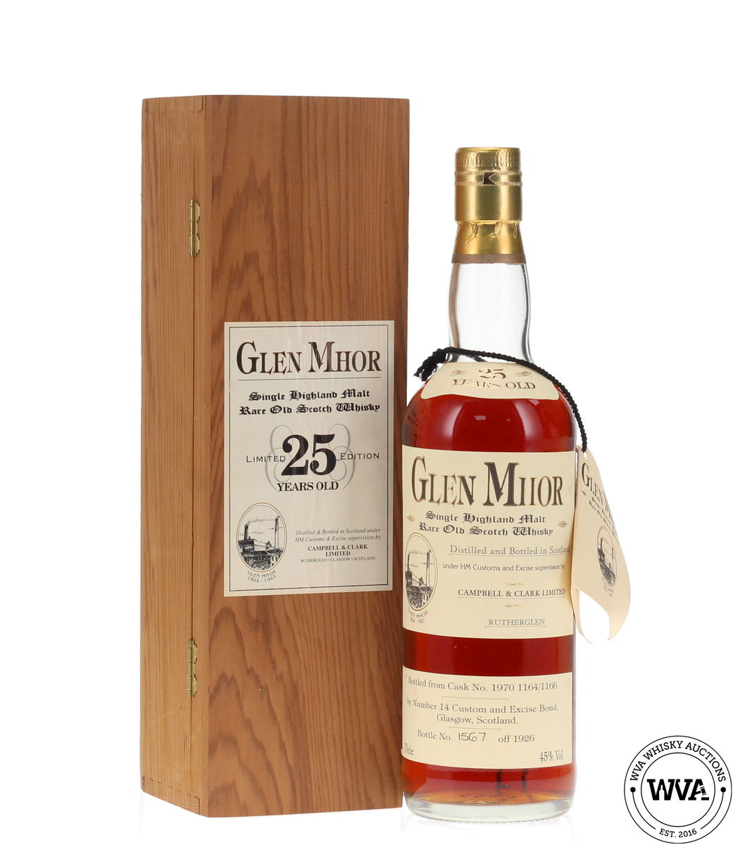 Glen Mhor 25 Year Old 1970 #1164/1166 - Campbell & Clark