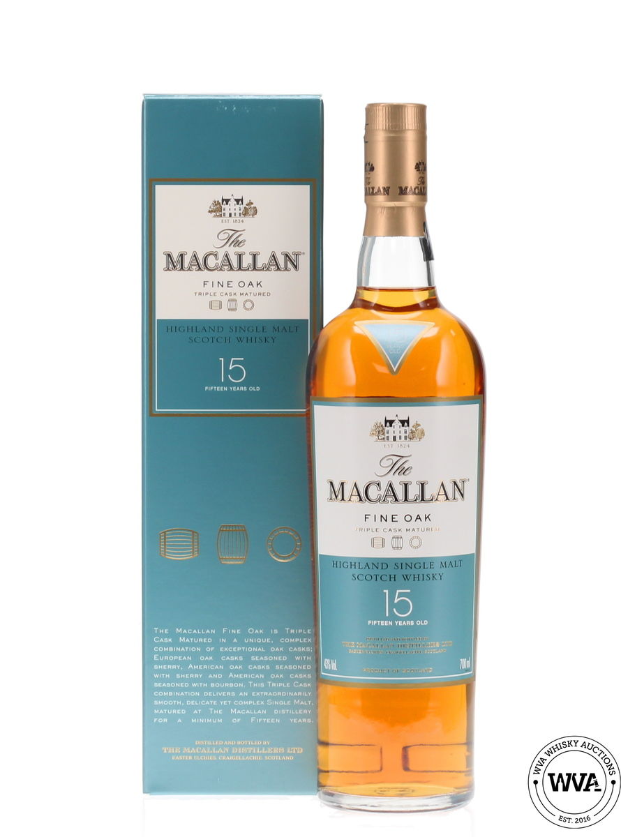 Macallan 15 Year  Old Fine Oak