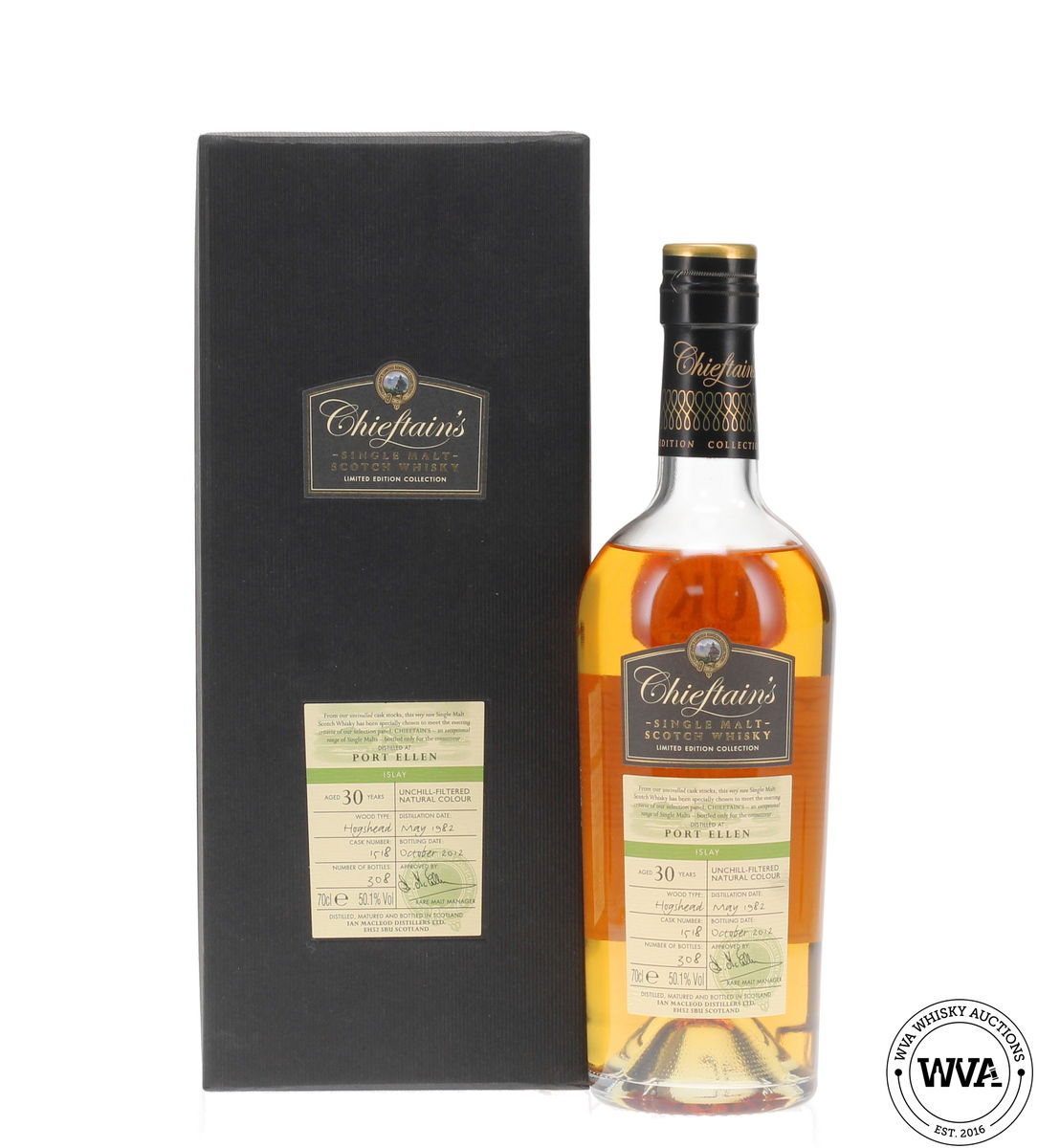 Port Ellen 1982 - 30 Year Old - Chieftain's Limited Edition
