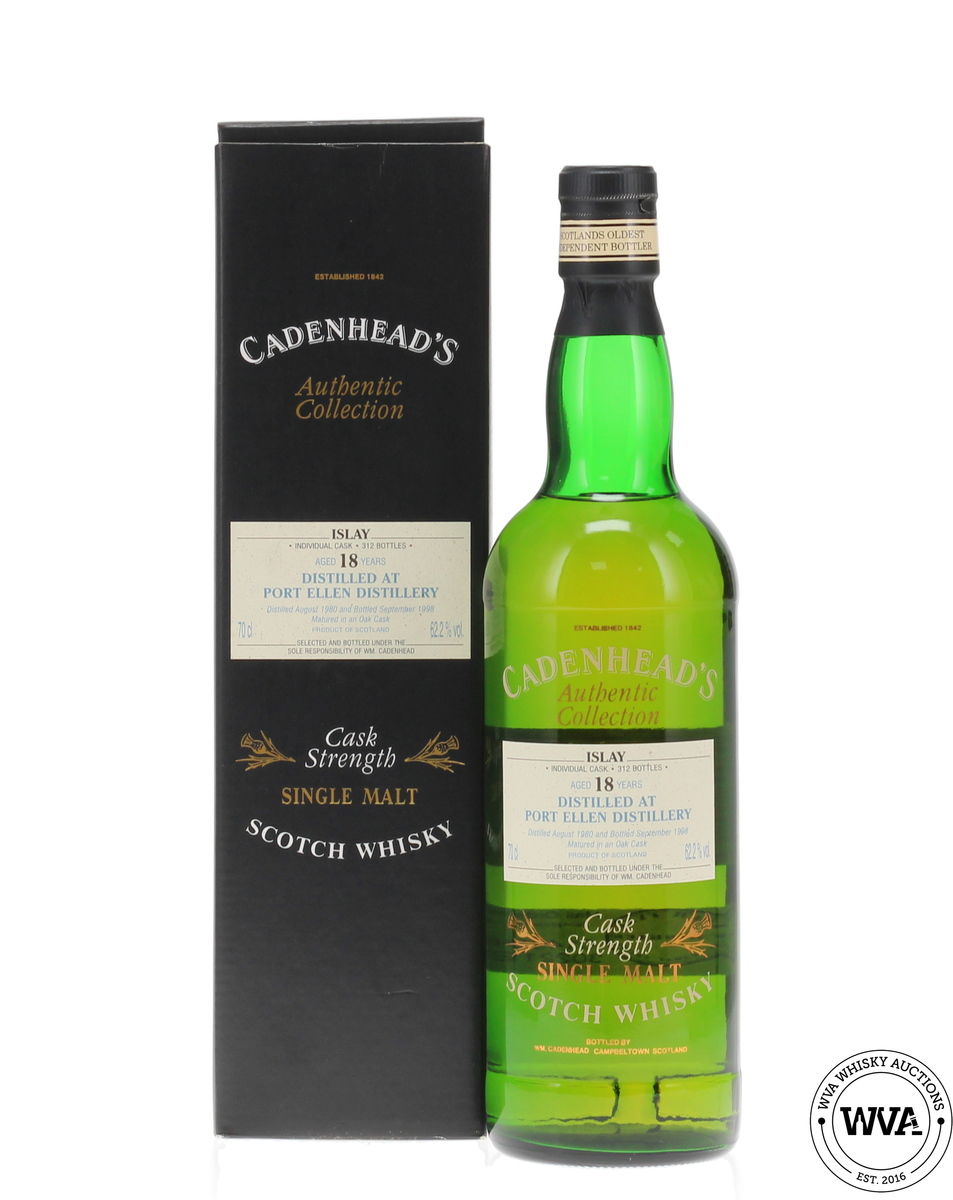 Port Ellen 18 Year Old - Cadenhead's Cask Strength