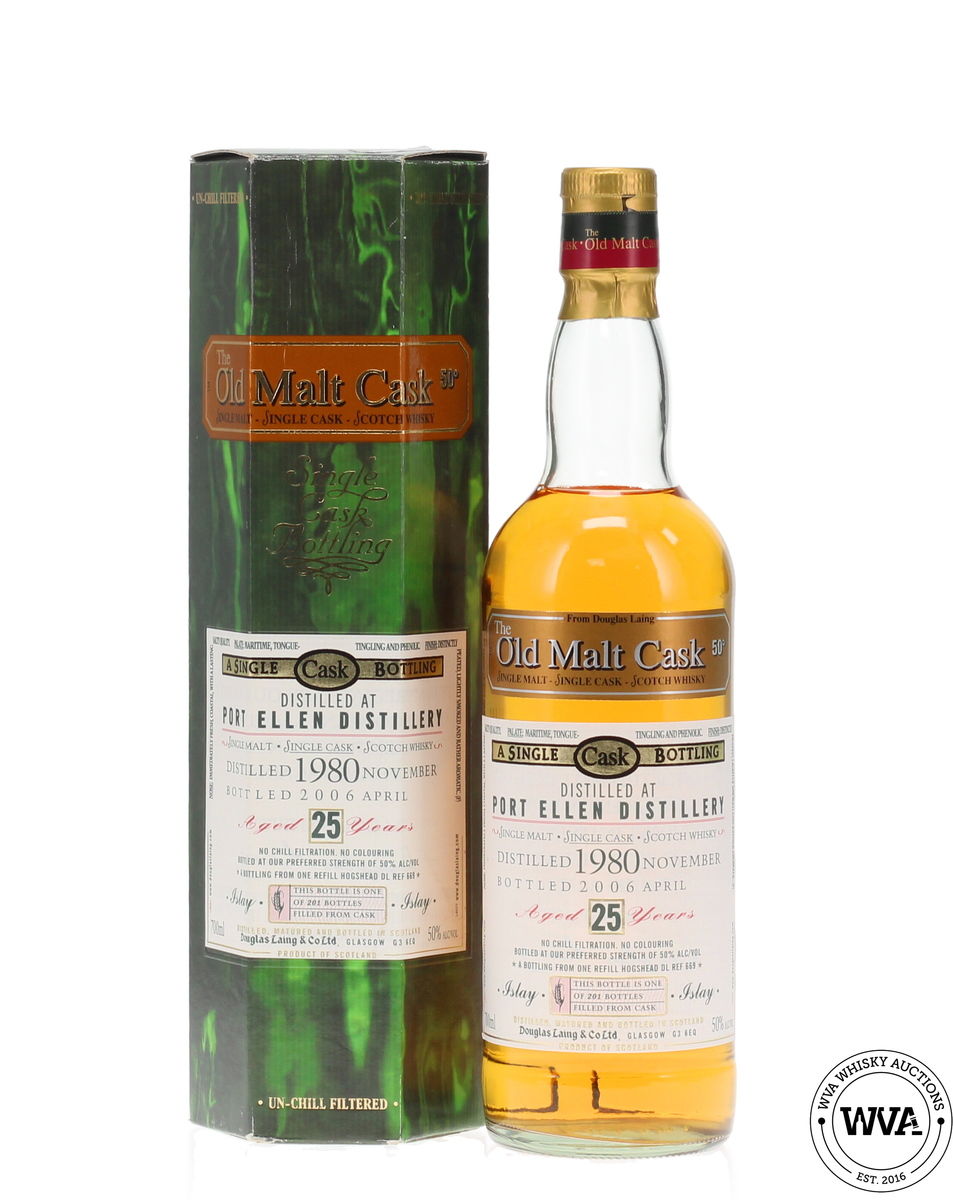 Port Ellen 25 Years Old - Old Malt Cask - Douglas Laing