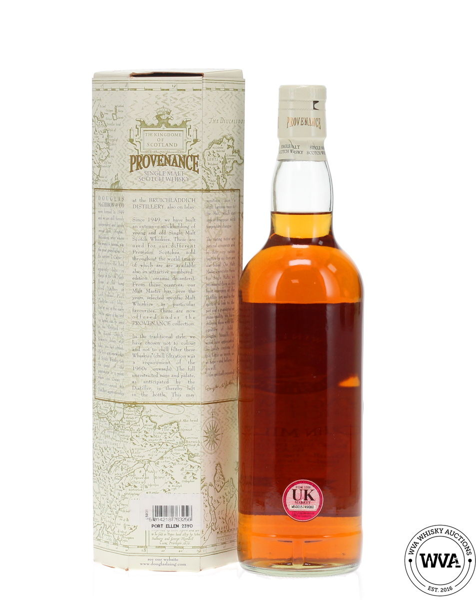 Port Ellen 23 Year Old - John Molroy - Provenance