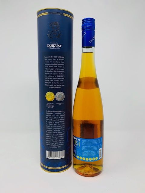 LOT 2777 - TANDUAY 1854 15 YEAR OLD RUM (RESERVE PRICE £25.00)