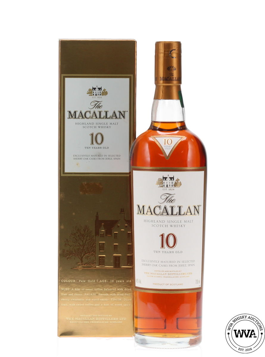 Macallan 10 Year Old Sherry Oak
