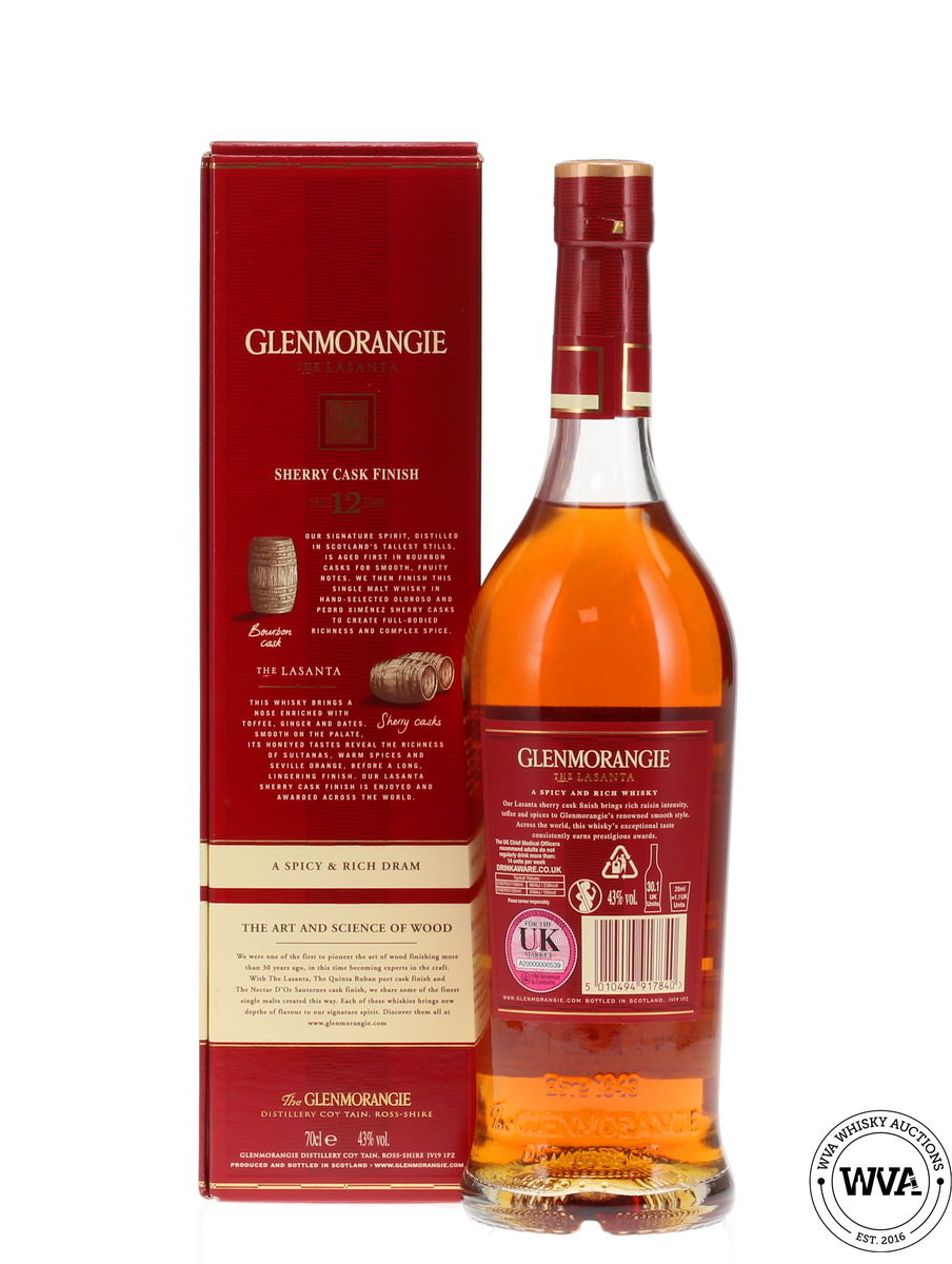 Glenmorangie 12 Year Old - The Lasanta