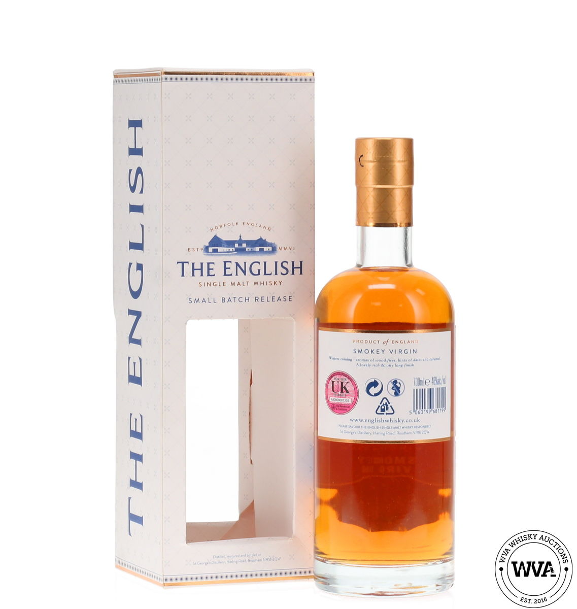 The English - 2012/2019 - Small Batch Release- Smokey Virgin SMOKEY