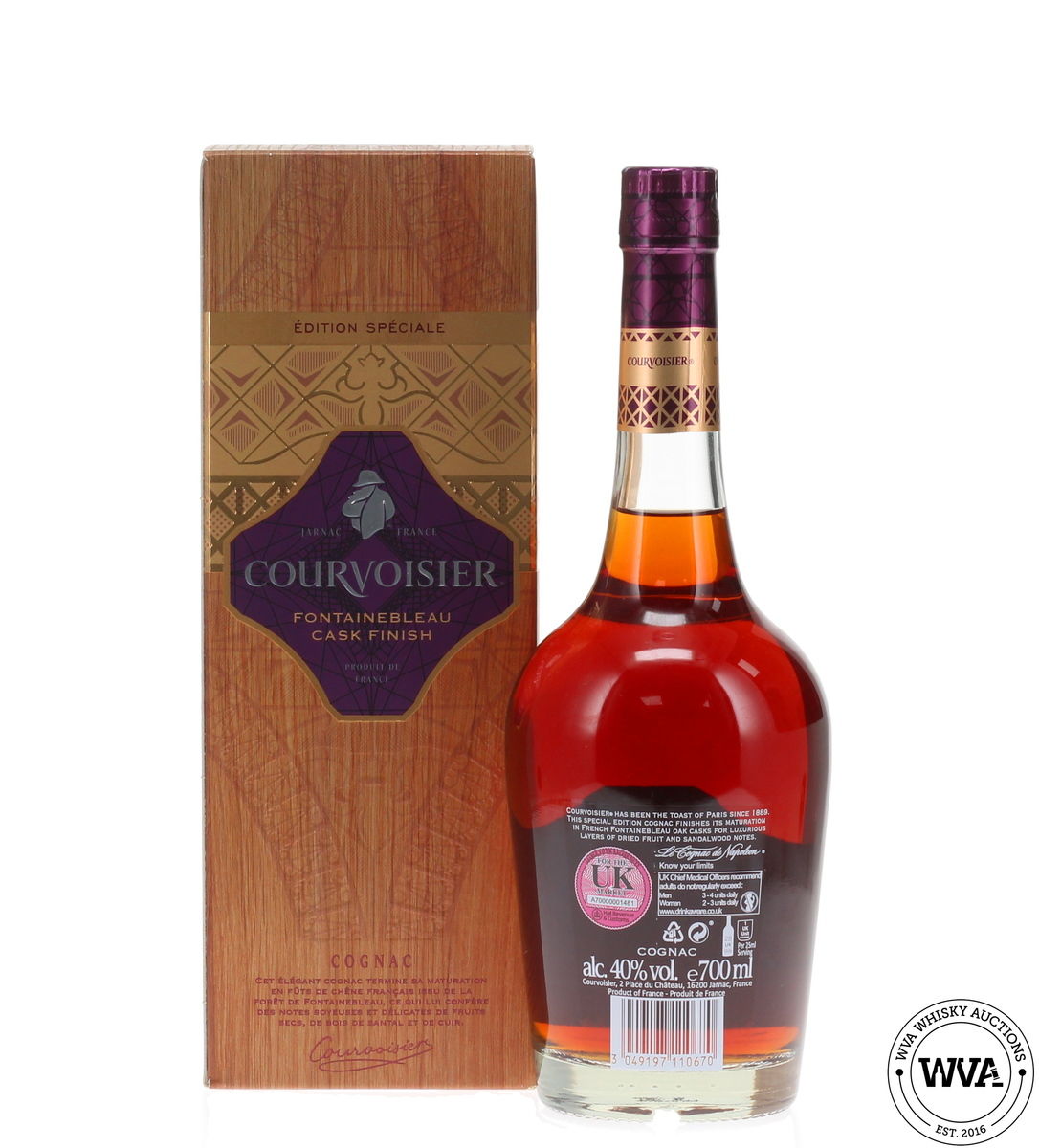 Courvoisier Fontainebleau Cask Finish