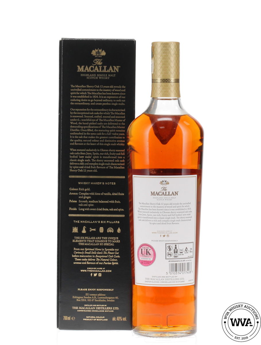 Macallan 12 Year Old - Sherry Oak