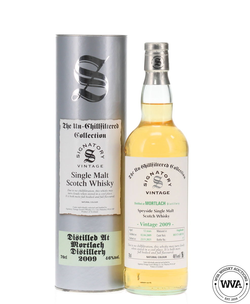 Mortlach 12 Year Old 2009 Signatory Vintage