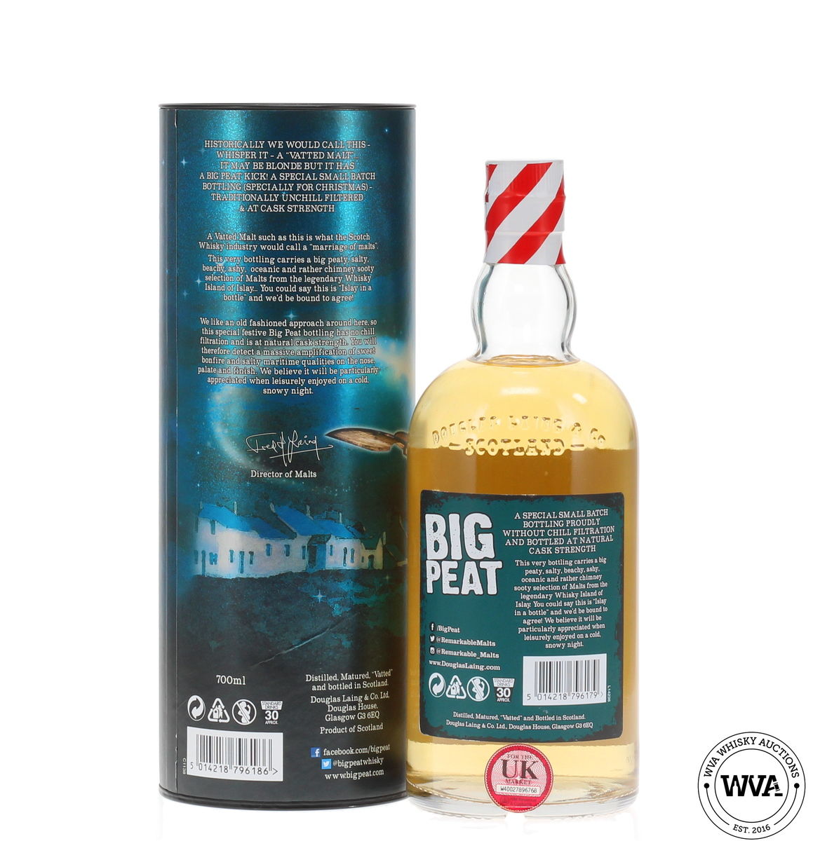 Big Peat - Islay Small Batch - Natural Cask Strength - Christmas Edition