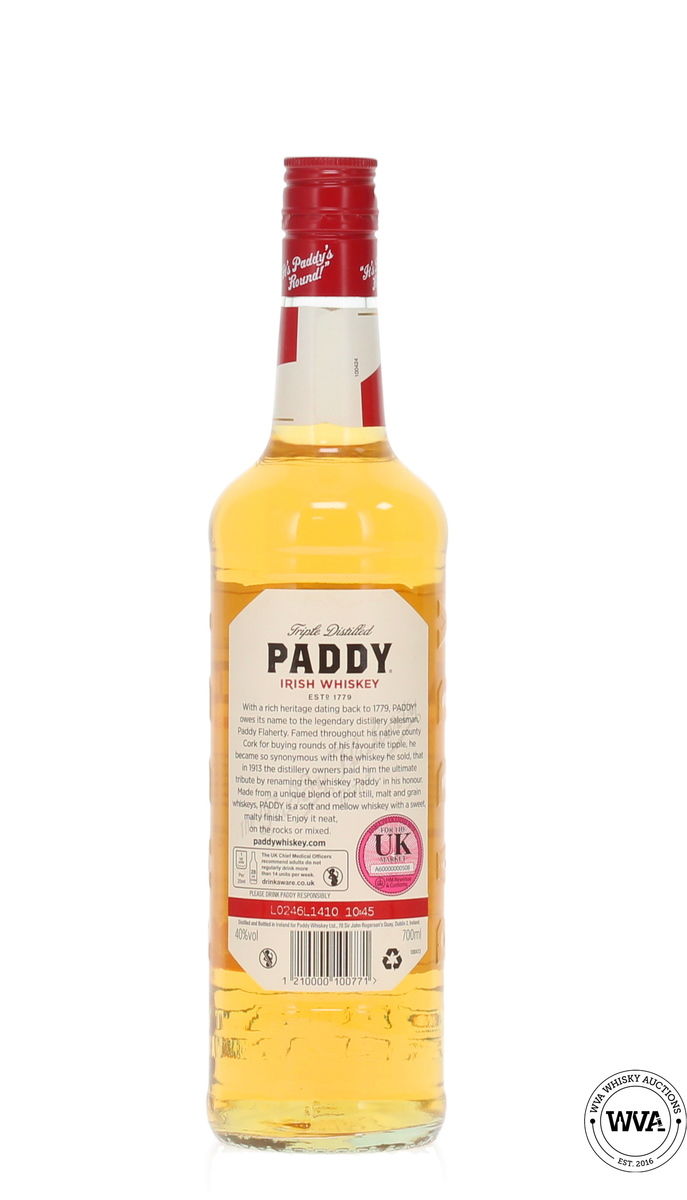 Paddy Irish Whiskey
