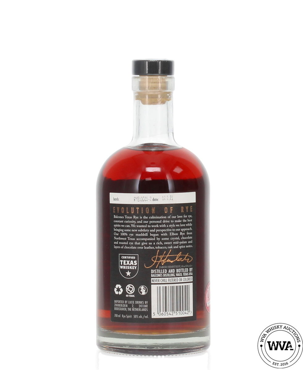 Balcones Texas Rye Whisky