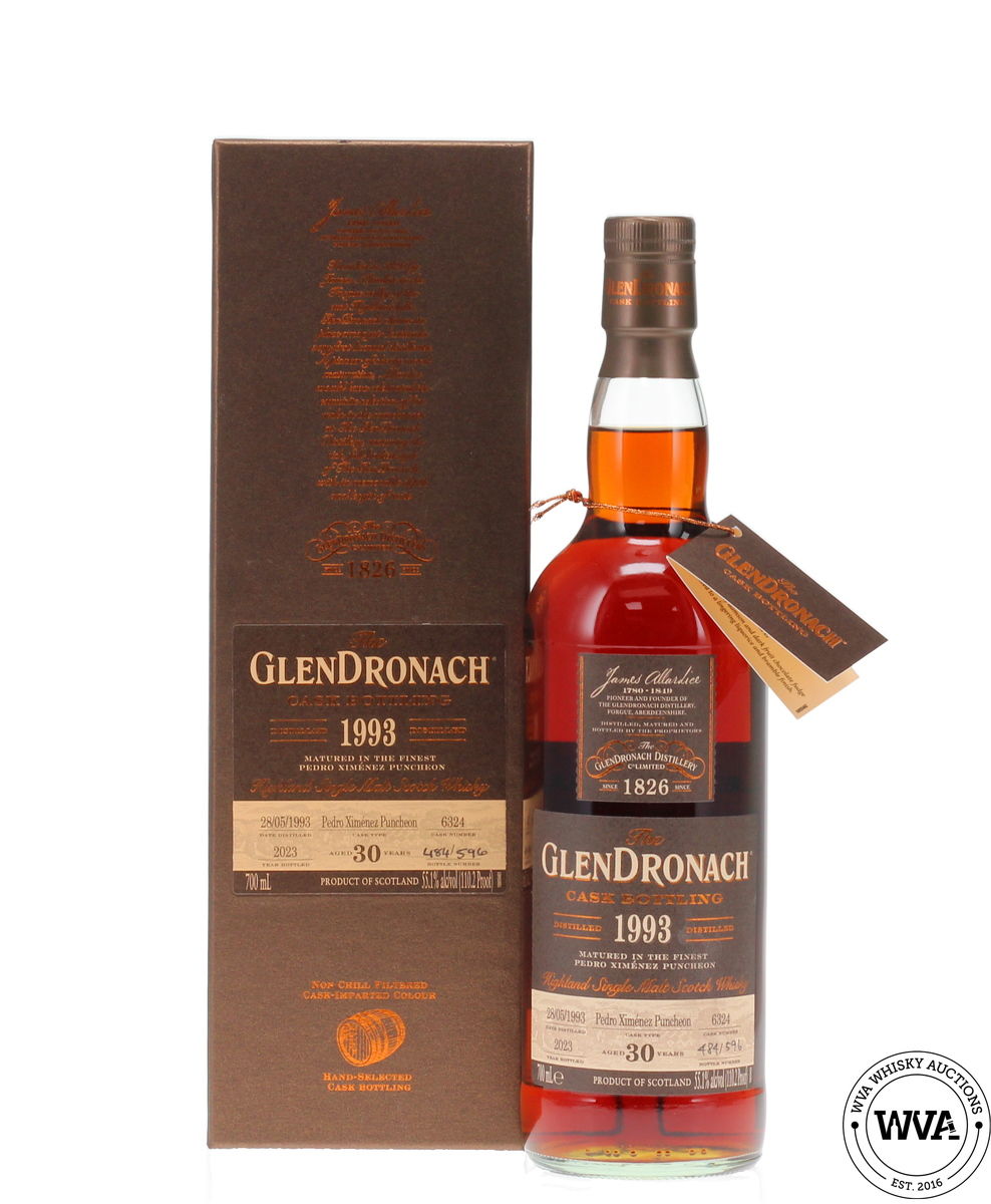 Glendronach 30 Year Old 1993 - Single Cask #6324