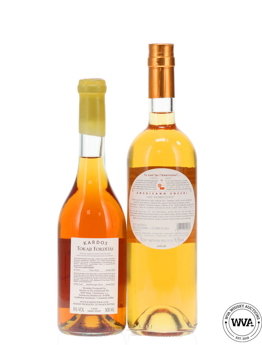  Kardos Tokaji Fordítás & Cocchi Americano Bianco