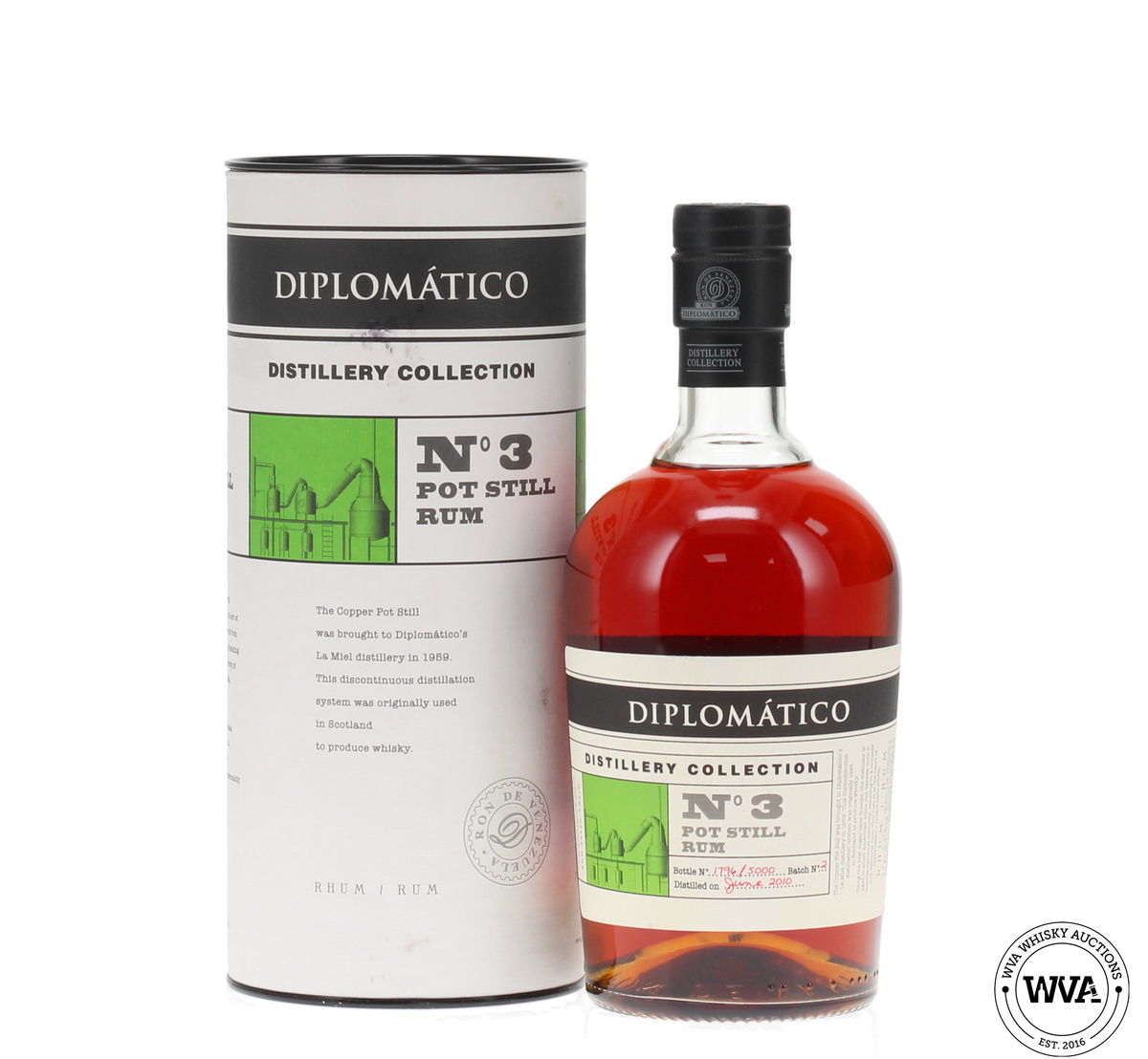Diplomatico No3 Pot Still Rum