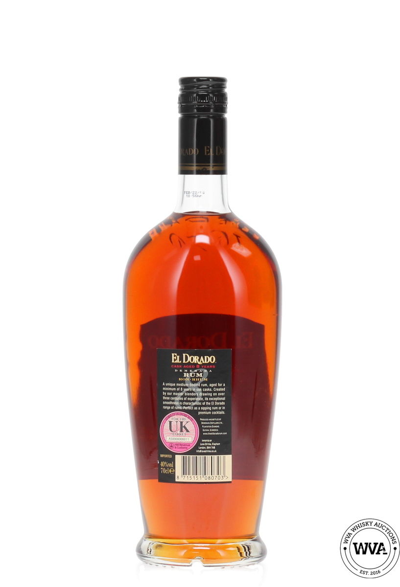 El Dorado 8 Year Old Demerara Rum